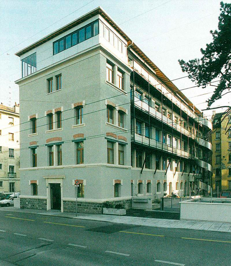 Façade immeuble Cinégram