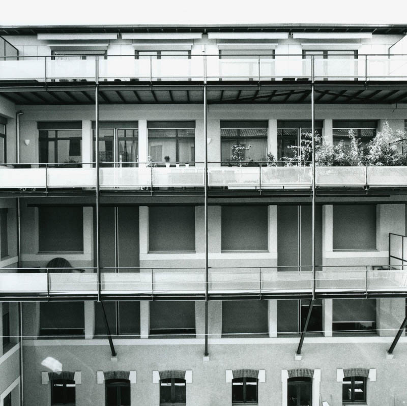 Balcons immeuble Cinégram