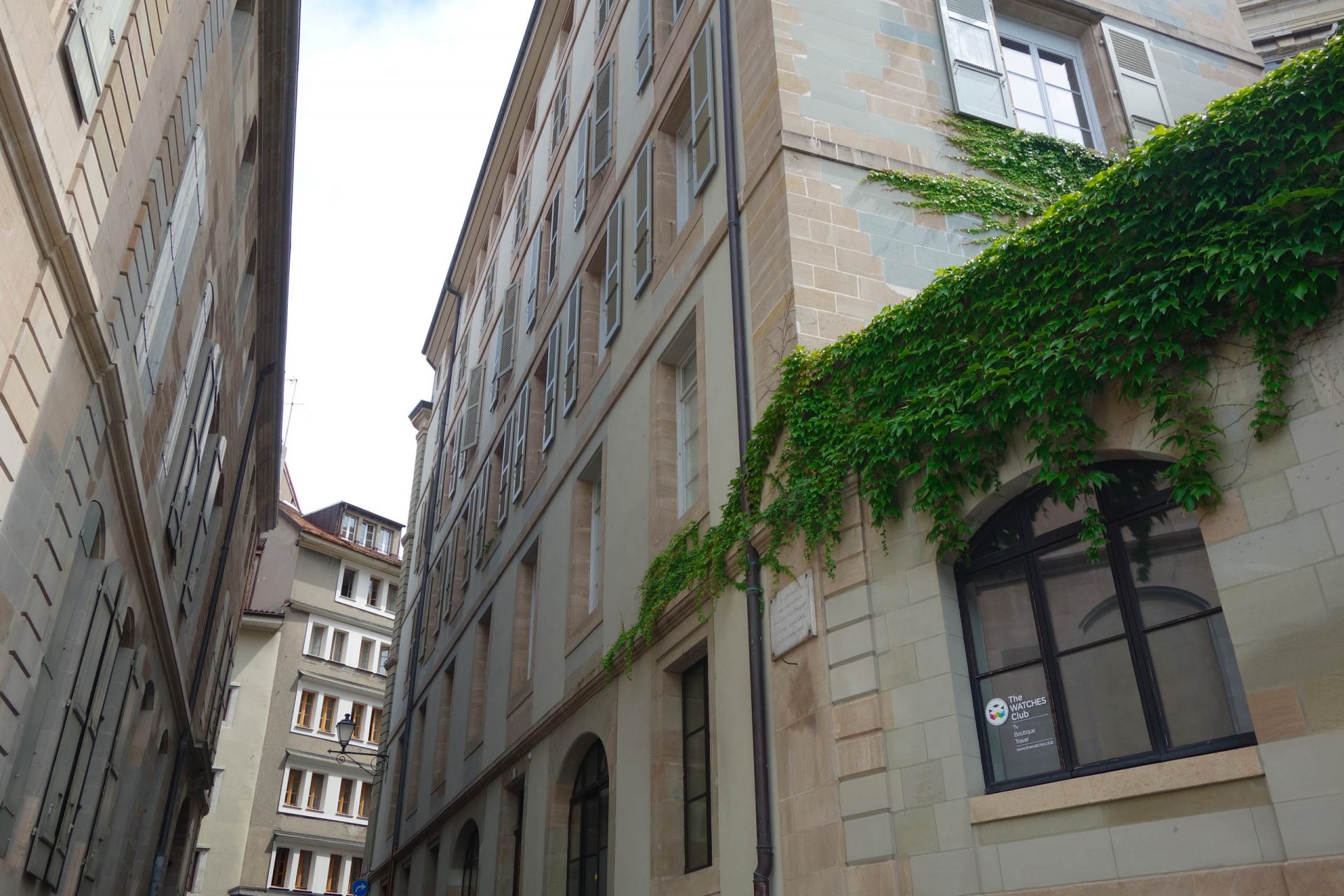 Facade de l'immeuble de la rue Tertasse 1