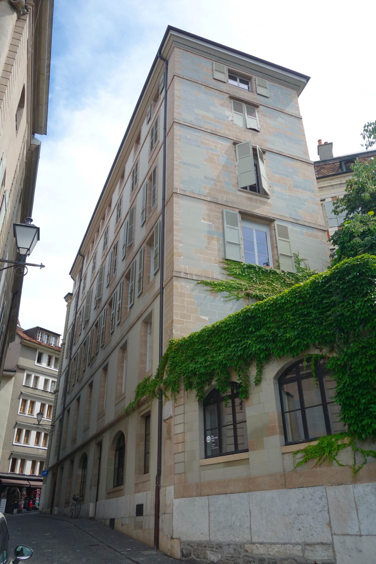 Facade de l'immeuble de la rue Tertasse 1