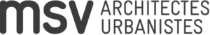 Logo du bureau d'architectes urbanistes MSV