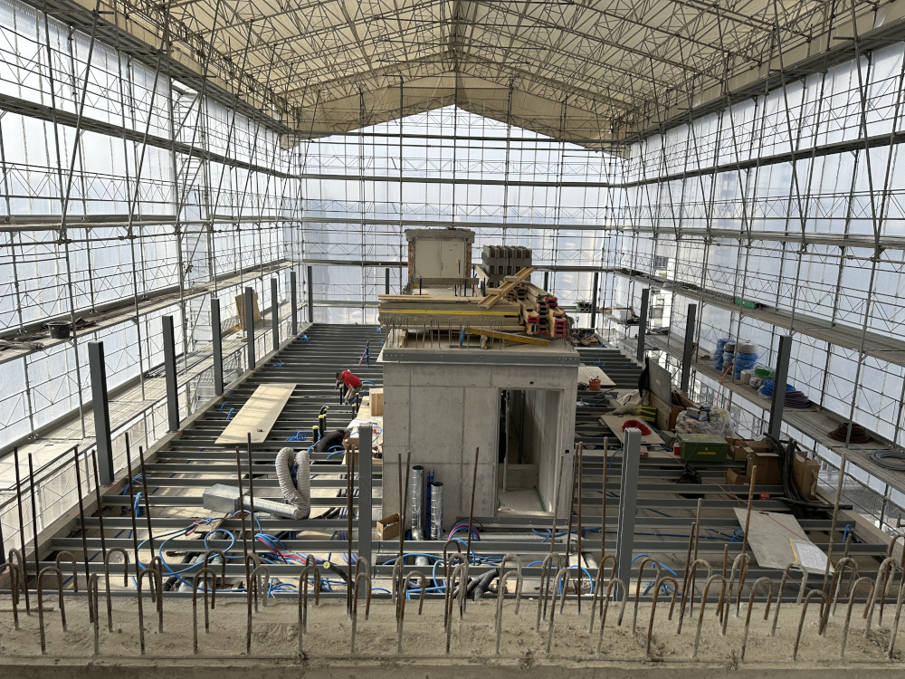 Visite de chantier surélévation